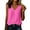 Pink, variant on Ziynglg Cotton Linen Tops for Women V Neck Sleeveless Tank Tops Summer Quick Dry Tops Fashion Breathable Tunic Tops