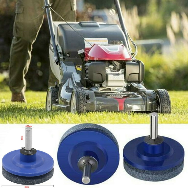 Aokid Electric Drill Lawn Mower Grinding Machine Grass Trimmer Blade Sharpening Tool Hardware tools