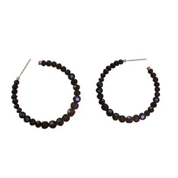 Fogun Elegant Black Earrings Unique Earrings Elegant Earrings Delicate Women Ear Jewelry Suitable for Everyday Elegances