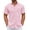 Pink, variant on COOFANDY Mens Short Sleeve Casual Button Down Shirts Summer Untucked Dress Shirts with Pocket