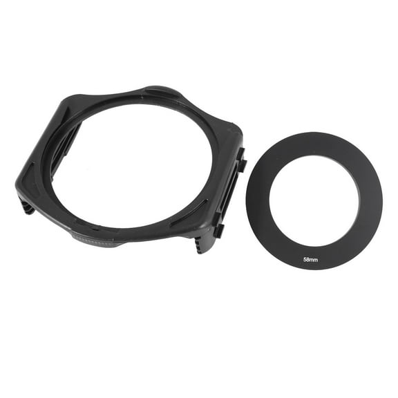 3-Slot Filter Holder   58mm Aluminum Adapter Ring for Cokin P Series DSLR