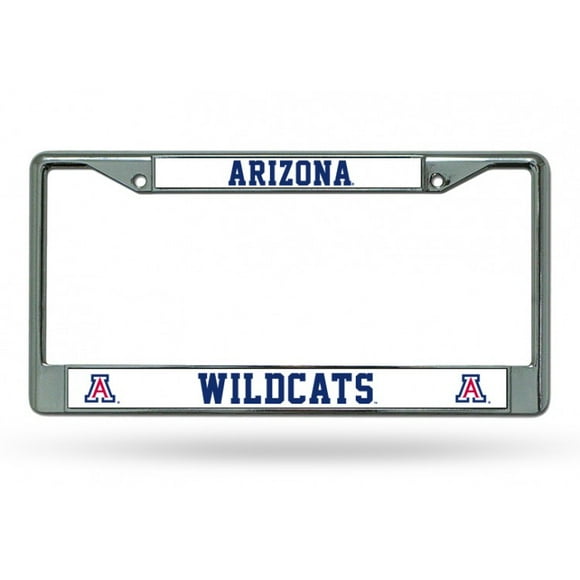 Arizona Wildcats Chrome License Plate Frame