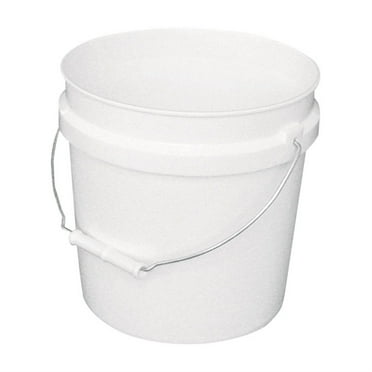 Leaktite 2GLSKD White Plastic Pail - 2 Gallon