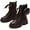 BROWN, variant on CAPE ROBBIN MONALISA LET'S DO THIS COMBAT BOOTS WITH POUCH-PRINT Boots