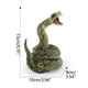 thumbnail image 2 of Fiudx Ofertas flash Artículos en oferta Serpientes falsas realistas, figura de serpiente de goma de juguete para accesorios de broma de Halloween, figuras de Boa constrictor de pájaros y ardillas fal, 2 of 4