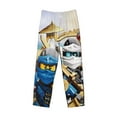 thumbnail image 4 of Ninjago Men's Pajama Pants With Pockets Fashion Cozy Daily Lounge Sleep Pants Sleepwear Small, 4 of 8