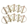 thumbnail image 6 of WEUVEB Heavy Duty Round Lock Pins Secure Farm Vehicles Durable 10Pcs, 6 of 8