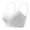 White, variant on LLYWEY Wireless Padded Bras for Women Comfortable Push up Bras Women Ladies Training Bra Style-1089 Women Multiway Bra Feature Adult Female Running Sports Bras Black 38B