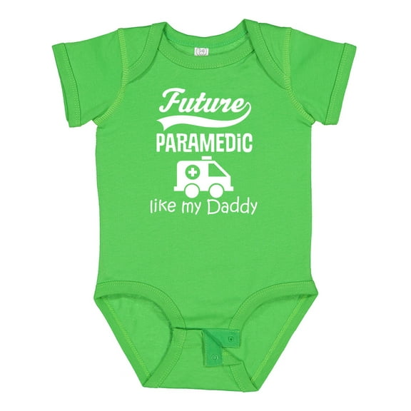 Inktastic Future Paramedic Like My Daddy Boys or Girls Baby Bodysuit