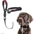 thumbnail image 1 of Halti OptiFit Nylon Padded No Pull Dog Headcollar, Black, Large, 1 of 5