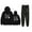 Black, variant on Justin Timberlake Tour 2025 Sweatsuit Casual Hoodies Jogger Pants Sets Unisex Fall Suit