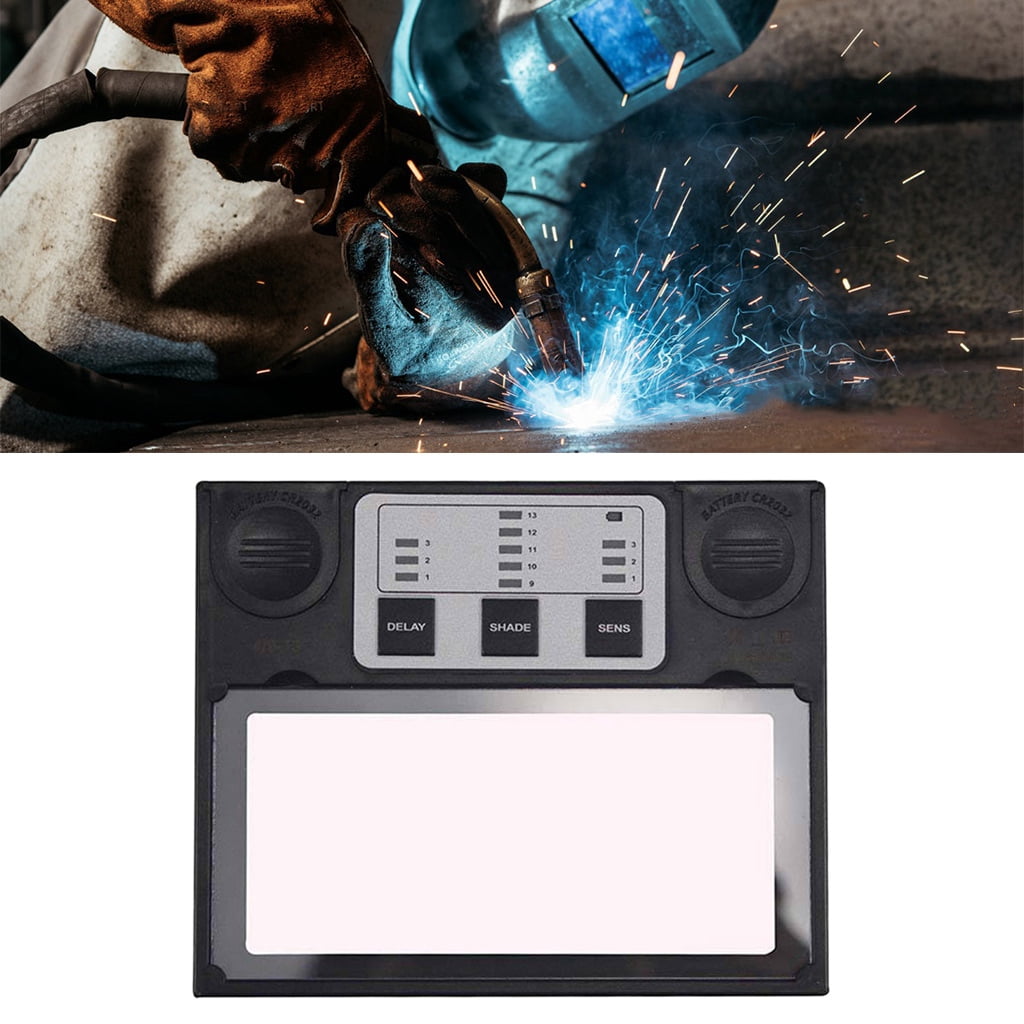 Zeiwohndc Solar Auto Darkening Welding Helmet Lens for Outdoor Welding Industry Prevent