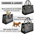 thumbnail image 5 of Airline Approved Pet Carrier Tote - Lightweight Breathable Purse for Small Dogs & Cats with Shoulder Strap, Ideal for Travel & Daily Use, 5 of 10