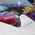 thumbnail image 5 of Manfei Kawaii Axolotl Pattern Twin Quilt Set,3D Print Salamander Twin Coverlet Set,2-Piece,1 Bedspread and 1 Pillowcase, 5 of 7