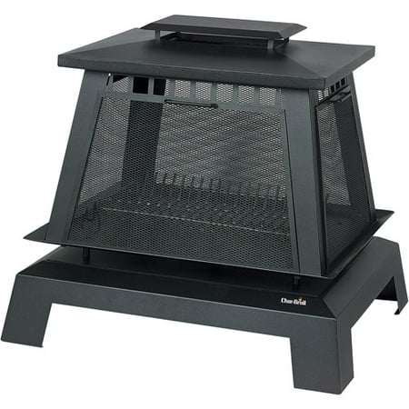 Char Broil Trentino Deluxe Fire Place Black Walmart Com