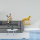 thumbnail image 2 of Figura De Caballo Payaso, Escultura, Estatua, Colección, Adorno, Centro De Mesa, Vitrina, Comedor, Animal, Resina Grabada, Decoración Para El Hogar U Oficina, Regalo, 2 of 8