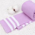 thumbnail image 2 of Shiyou - Chaussettes Longues à Rayures au-Dessus du Genou Fines, 2 of 4