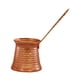 thumbnail image 2 of Tetera de goteo hecha a mano con forma de llama martillada, tetera gruesa con mango largo, cafetera para el hogar y la oficina, 2 of 9