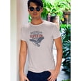 thumbnail image 2 of Brooklyn Denim Logo T-Shirt Men -Image by Shutterstock, Male 4X-Large, 2 of 4