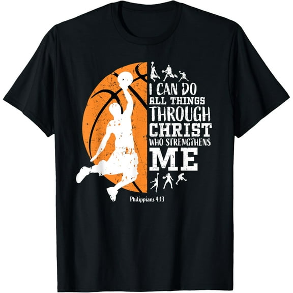 Basketball Shirts Men Boys Youth Girls Women Gifts Christian T-Shirt