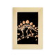 thumbnail image 1 of Hierba de dinosaurio Stegosaurus enorme Escritorio de madera Arte Pintura 5x7 pies Marco de foto, 1 of 4