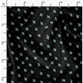 thumbnail image 2 of Soimoi Poly Canvas Black Fabric By the Yard - 56 Inch Wide - Geometric Material - Artistic and Modern Patterns for Various Uses Printed Fabric, 2 of 6