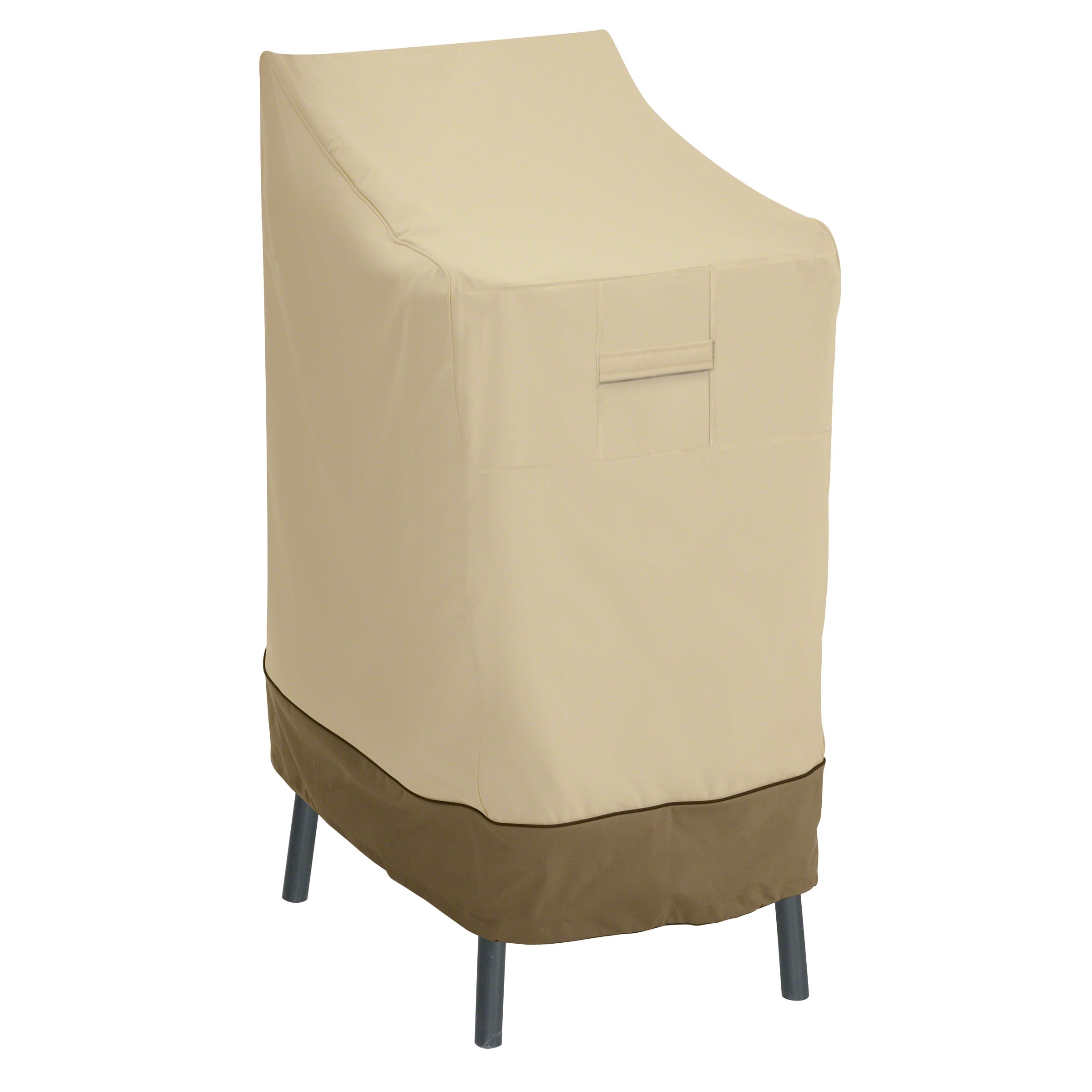 Classic Accessories Veranda Patio Bar Chair and Stool Furniture Storage Cover 2-Pack Bundle