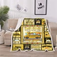 thumbnail image 3 of Bus Driver Gifts Blanket, School Bus Driver Gifts for Women Men, Bus Driver Appreciation Gifts, Birthday Gift for Bus Driver, Thank You for School Bus Driver Back to School Throw Blanket 60"x50", 3 of 5