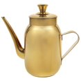 thumbnail image 2 of Stainless Steel Oil Pot Oil Container Grease Storage Can Vinegar Dispenser Kettle, 2 of 2