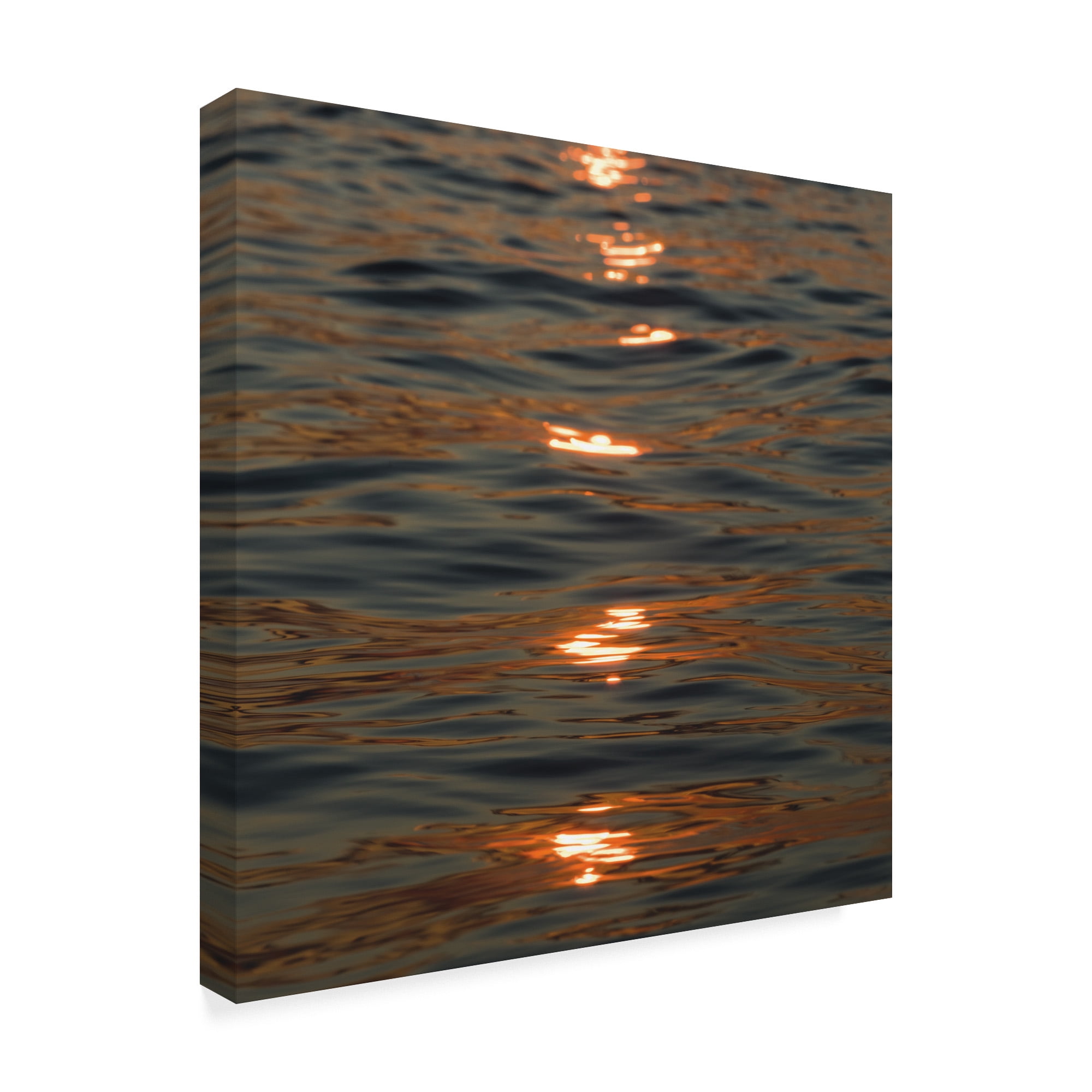 Trademark Fine Art 'Sunset Zen Reflections' Canvas Art by Kurt Shaffer