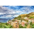 thumbnail image 3 of Bolokofsky, Ronald 24x17 Black Modern Framed Museum Art Print Titled - Italie Cinque Terre, 3 of 5