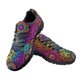 thumbnail image 1 of Zapatillas de tenis con estampado de mandala degradado, planas, con cordones, ligeras y transpirables, para correr, con punta redonda, para caminar y caminar., 1 of 6