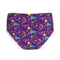 thumbnail image 2 of Pofeuu Retro 80s Style Print Boy's Briefs Toddler Boys' Underwear, Organic Cotton, Comfort Briefs-Small, 2 of 7