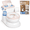 Pink, variant on Jool Baby 2-in-1 Potty Chair with Wipes Storage, Realistic Potty Training Toilet with Disposable Liners, Pink