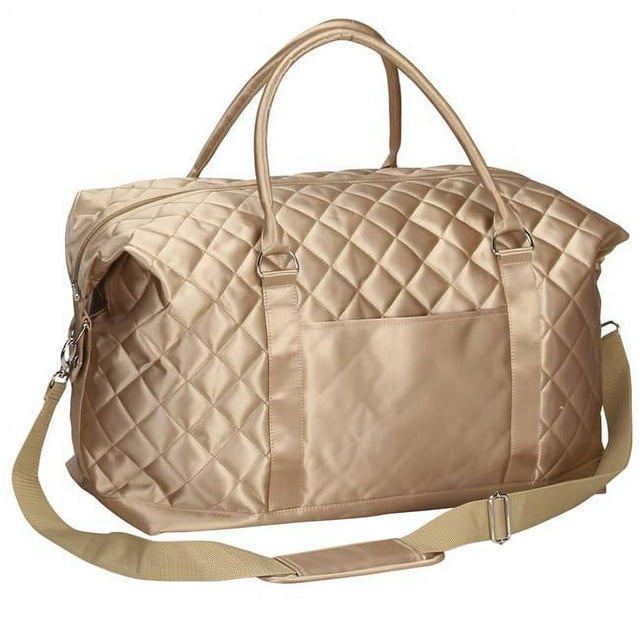 Preferred Nation P2648.GOLD Savvy Weekend Duffle Bag, Gold