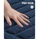 thumbnail image 3 of Non-Slip Bath Mat, Absorbent Bathroom Rug, Soft Microfiber Shower Mat, Machine Washable, 50 x 130 cm, Blue, 3 of 5