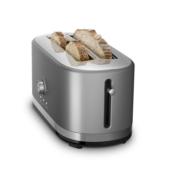 KitchenAid Refurbished 4Slice Long Slot Toaster with High Lift Lever
