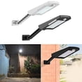 thumbnail image 3 of Inteprter Luz de pared Solar ajustable recargable al aire libre gran angular lámpara patio pasarela carretera noche seguridad iluminación equipo camino Iluminación y accesorios Negro Inteprter HA072886-02, 3 of 6
