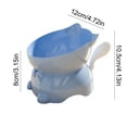 thumbnail image 3 of Large Capacity Elevated Cat Food Bowl Cute Pet Water Bowl Neck-Protecting Feeder for Cats Ergonomic Design Prevents Neck Strain Non-Slip Pet Dining Bowl, 3 of 6