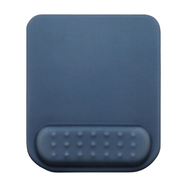 Pisexur - Alfombrilla de ratón para hombre, diseño ergonómico, para ordenador portátil inalámbrico, para casa o oficina, con soporte para muñeca, base de goma antideslizante, para aliviar el dolor de