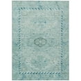 thumbnail image 2 of Addison Rugs Chantille Indoor/Outdoor Traditional Aqua Machine Washable Rectangle Rug, 10' x 14', 2 of 8
