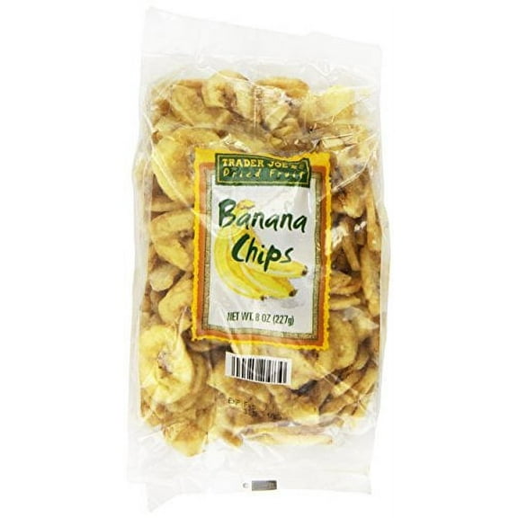 Trader Joe's Banana Chips 8 Oz (Pack of 3)