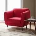 thumbnail image 1 of Sillón Moderno Confortable Cómodo Vintage Rojo Gotti Reinicia 21 Muebles, 1 of 1