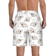 thumbnail image 3 of Yiaed Cartoon Koala Print Men's Swim Trunks with Lining Quick Dry Sports Shorts Beach Shorts Boardshorts-XX-Large, 3 of 5