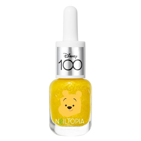Nailtopia Bio-Sourced Chip Free Nail Lacquer Disney Collection, Winnie The Pooh, 0.41 oz - All Natural - Vegan,Strengthening,Quick-Dry,Long Lasting,Cruelty-Free,Nail Polish