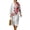 Floral Ink, variant on Tiger Clouds Pattern Women's 2026 Dress Summer Linen Midi Dress Linen-Style Dress Casual Party Dresses