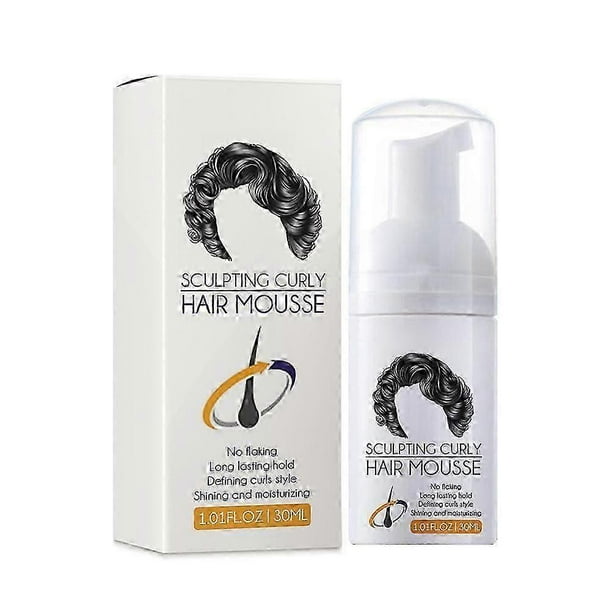 Curl Boost Cream Sculpting Curly Hair Mousse Curl Cream for Curls Bounce and Curl Care