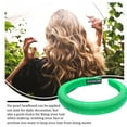 thumbnail image 4 of Femmes Filles Bandeau Enveloppé Éponge Simple Style Bande Épaisse Rembourrée Mode Réglable Cerceau Bandeaux, 4 of 8