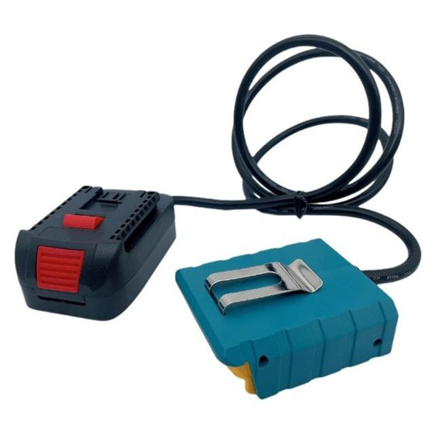 Adaptador de batería de iones de litio Bap18a, convertidor, cable de extensión, reductor de peso