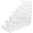 thumbnail image 1 of HUGFEGWE 6-Tier Acrylic Wallet Display Rack Transparent Multi-layer Display Rack Purse Display Shelf Sunglass Display Stand Nail Polish Shelf Cosmetic Display Cases CJB91-136238, 1 of 9